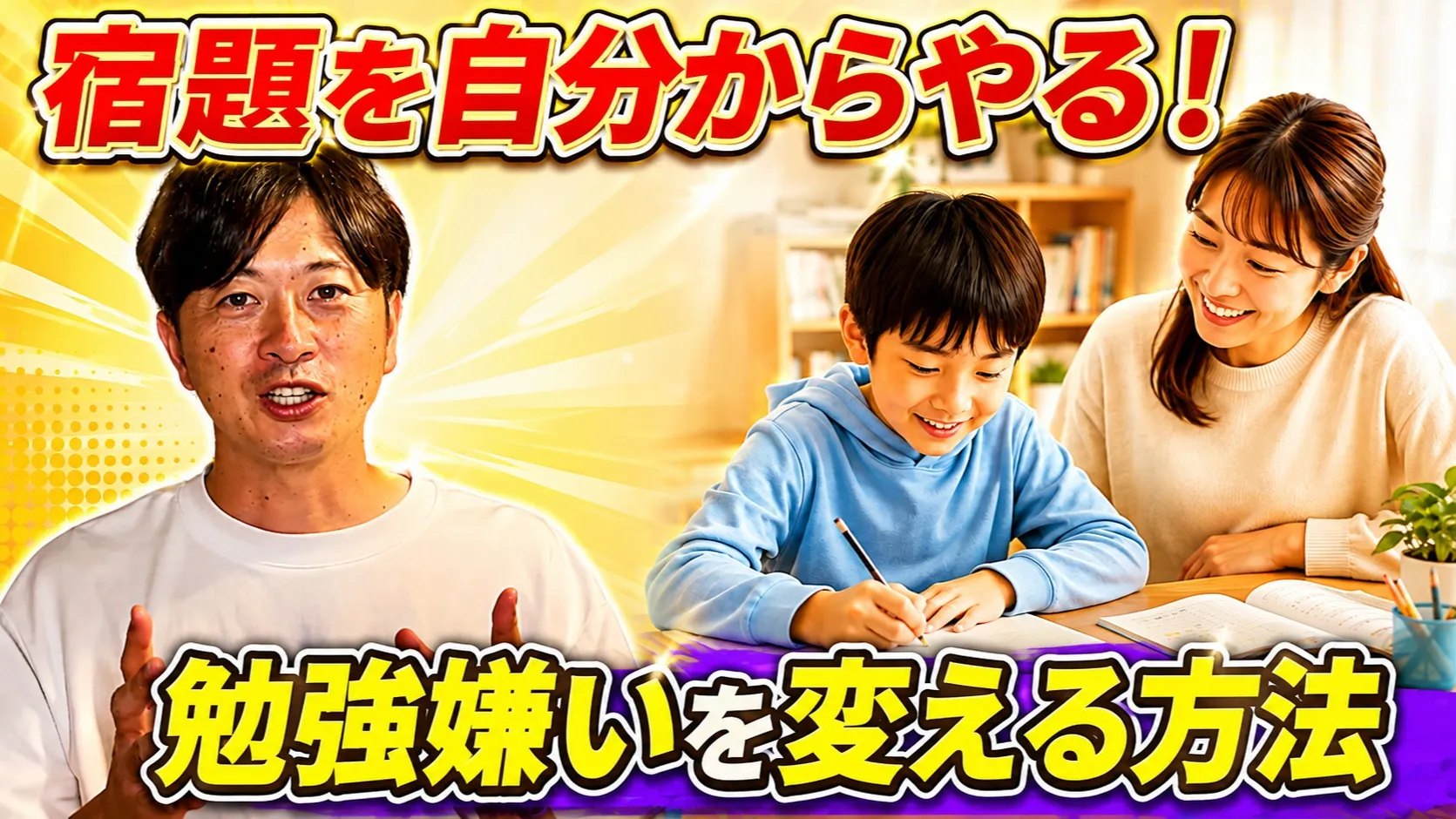 【「宿題やりなさい！」は逆効果？】